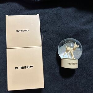 New Burberry Snowglobe